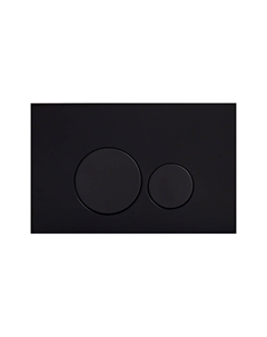 Клавиша смыва Plaza 24 см PL411B черная Olive's