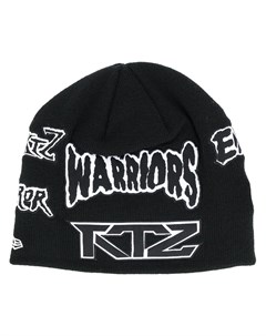 Ktz шапка бини с нашивками один размер черный Ktz