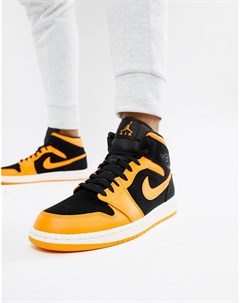 Оранжевые кроссовки Nike Air 1 554724 081 Jordan