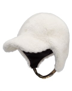 Fendi шапка с козырьком один размер белый Fendi