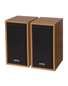 Акустика 2.0 Perfeo Cabinet, 6 Вт, бук дерево (PF_4326)