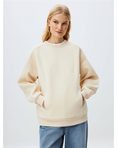 Свитшот оверсайз с рельефными швами Sela