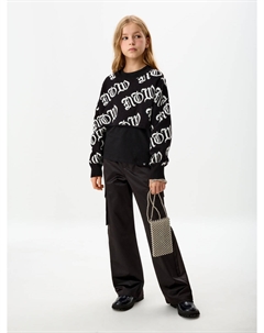 Атласные брюки карго для девочек Sela