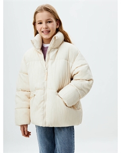 Дутая куртка с воротником для девочек Sela