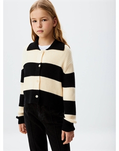 Кардиган в полоску для девочек Sela