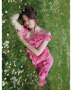 Платье миди с воланами Sela