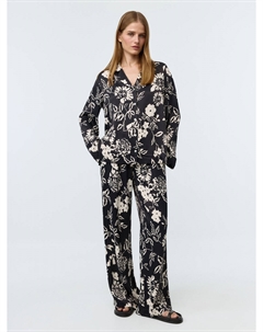 Сатиновые брюки с принтом Sela