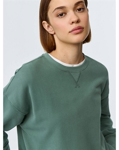 Однотонный свитшот оверсайз Sela