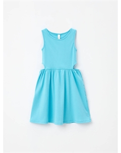 Трикотажное платье с вырезами для девочек Sela