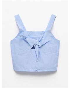 Топ с узлом для девочек Sela