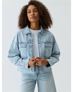 Укороченный джинсовый жакет Sela