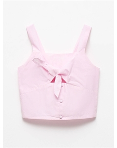 Топ с узлом для девочек Sela