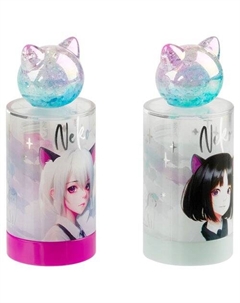 Точилка пластиковая Neko, 1 отверстие, в ассортименте Meshu