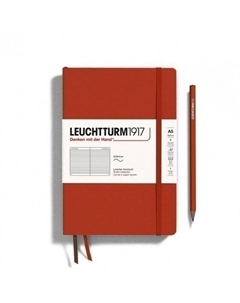 Блокнот Leuchtturm1917 Medium, 61 лист, в линейку, мягкая обложка, рыжий лис
