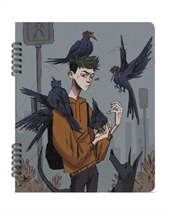 Тетрадь на гребне, А5, 96л My Notes. No 8 Listoff