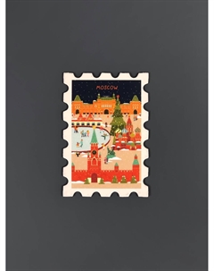 Магнит "Марка. Москва, зима" Подписные издания