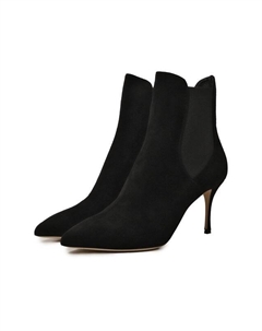 Замшевые ботильоны Godiva 75 Sergio rossi