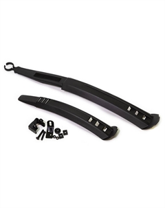 Крылья, комплект, 24", пластик, ширина 65 мм, черные, XGNB-020 Trix