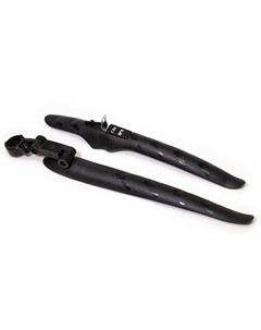 Крылья, комплект, 28", пластик, шоссе, ширина 35 мм, черные, XGNB-012-1 Trix