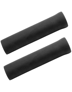 Грипсы велосипедные, силикон, 130 mm, черные, 410700 M-wave