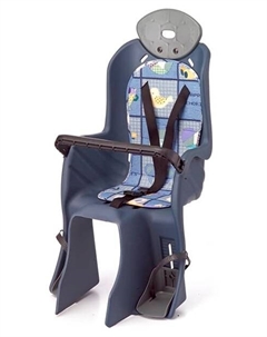 Детское велокресло, на багажник, до 22 кг, 310*750*310 мм, YC-841 (gray) Trix