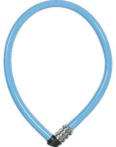 Замок велосипедный 3406C/55 Color, кодовый, трос 55 см, 407895_ Abus