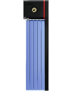 Замок велосипедный BORDO uGrip 5700/80, складной, сегментный, с ключом, уровень защиты 7/15, синий, 844263_ Abus