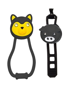 Комплект освещения ANIMAL TEDDY+PIGGY, силиконовые фонарики, KLS Animal Kellys