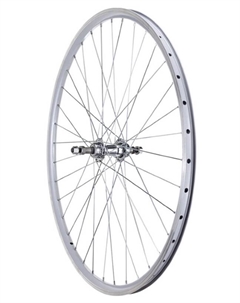 Колесо велосипедное, 28", заднее, в сборе, для Navigator 350, двойной обод, 7 скоростей, черный, 630007 Stels