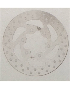 Ротор велосипедный, 110мм, 6 болтов, TYPE-A Zoom®