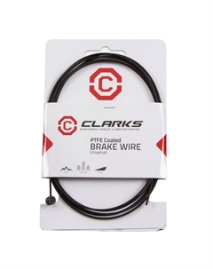 Тросик тормозной CLARKS, PRE-LUBE МТВ Hybrid с тефлоном, PTFE, 1.5х2000 мм, BW6026, 3-371 Clarks