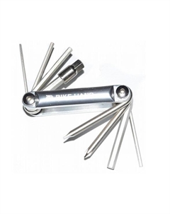 Мультитул, 2/2.5/3/4/5/6/8/шестигранники, отвертки, YC-262 Bike hand