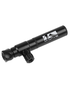 Велонасос мини Hybrid, с адаптром для CO2 картриджей, FV/AV, черный, 470181 M-wave