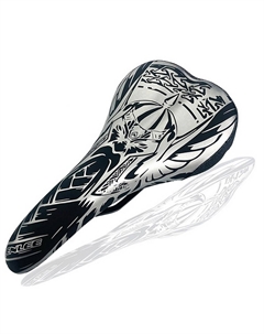 Седло велосипедное DS-20 Warrior, MTB, с принтом ''воин'', унисекс, ARV000221 Enlee