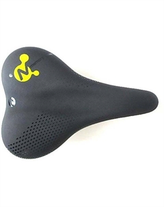 Седло велосипедное D-5346SD фитнес комфорт, для города и МТВ, наполнитель гель и Memory Foam, мужское. Размер 271x18 Ddk