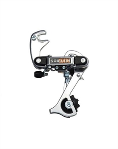 Переключатель, задний, дискретный, длиная лапка, ёмкость 36T, крепление на ось, сталь, HG-18 Tbs