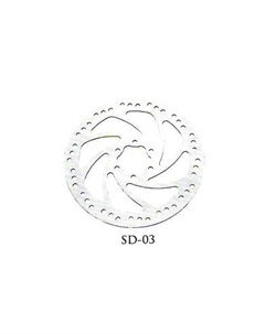 Ротор велосипедный D:203мм, SD-03 Tbs