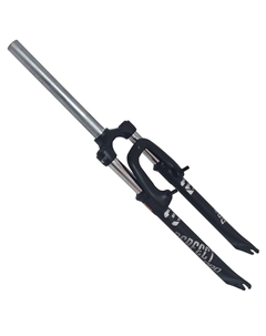 Вилка амортизационная 700C шток OD:28.6 / ID:25.4, длина 260мм, без резьбы, чёрная, ME-Z327ESV-700C-AL Tbs