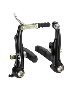 Тормозные рычаги RX1, V-brake, комплект передний, 85 мм, c колодками 70 мм, черный, 1BRAABH00036 Tektro