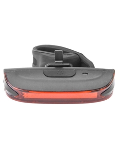 Фонарь велосипедный JY-6018T, габаритный, задний, 20 светодиодов, 3 режима, красно-чёрный, 560155 Jing yi