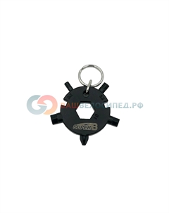 Мультитул (брелок) : шестигранники 3/4/5/6мм, отвертка Ph2, накидной 10мм, торг. уп, TB-FD08 Super b