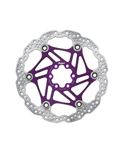 Ротор велосипедный "" FLOATING DISC, 180MM, 6 болтов, фиолетовый. HBSP3301806FPU Hope