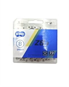 Цепь велосипедная Z8, 8 скоростей, 114L, серебристо-серый, BZ08NG114 Kmc