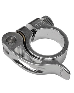 Зажим подседельный AT-101 SQR-116, 31.8 мм, с эксцентриком, серебристый, AT-101+SQR-116 Zoom®