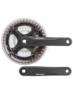 Система велосипедная TA-CN68, 175мм, Square (Квадрат), 24/34/42Т, чёрно-серебристый, 580216, LU083586 Stels