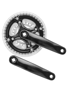 Система шатунов велосипедная, 170мм, 24/34/42T сталь, с прозрачной защитой, 7/8скоростей, HDL-L356 Hdl wheel