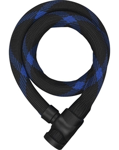 Замок велосипедный Ivera Steel-O-Flex 7200/85 см, трос 22 мм, ключ, класс защиты 7/15, 700 гр, черный, 05-0055137 Abus