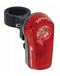 Фонарь велосипедный, 3 диода, 1 диод 80lm - 1W, 4 режима, на подседельный штырь, RL-317R-80-1 Smart