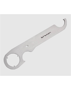 Ключ гаечный Hook Wrench, сталь, серебристый, BM17-DS-CBBW Birzman