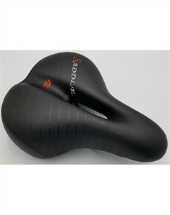 Седло велосипедное AZ-6048, 280х200мм, с отверстием, без мигалки, HF-AZ-6048 Tbs